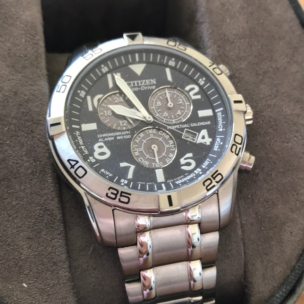 Citizen Stainless Steel Eco-Drive Men’s Watch